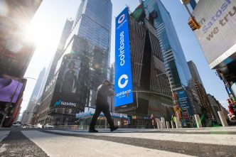 Coinbase Shares Gain After Court Limits SEC Award in Ripple Case