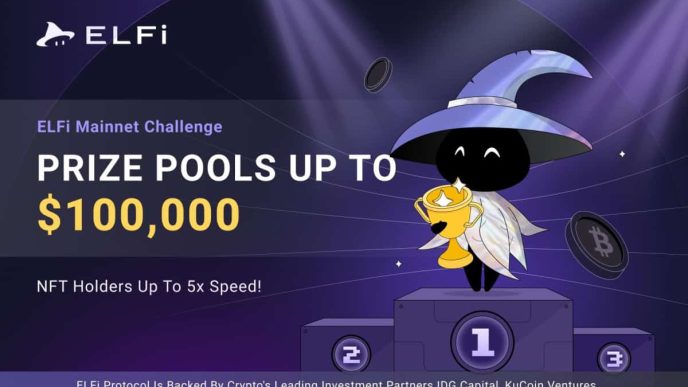 ELFi Protocol, a DEX Derivatives Platform, Officially Launched with a $100,000 Airdrop Event