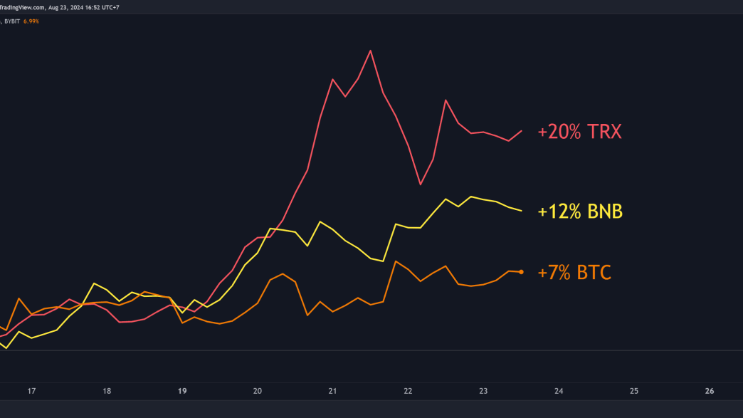 BTC, BNB, TRX Price Predictions for This Weekend