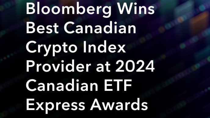 Bloomberg Wins Best Canadian Crypto Index Provider at 2024 Canadian ETF Express Awards | Press