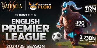 Floki Announces Major Ad Campaign for Valhalla in the English Premier League for 2024-25 Season