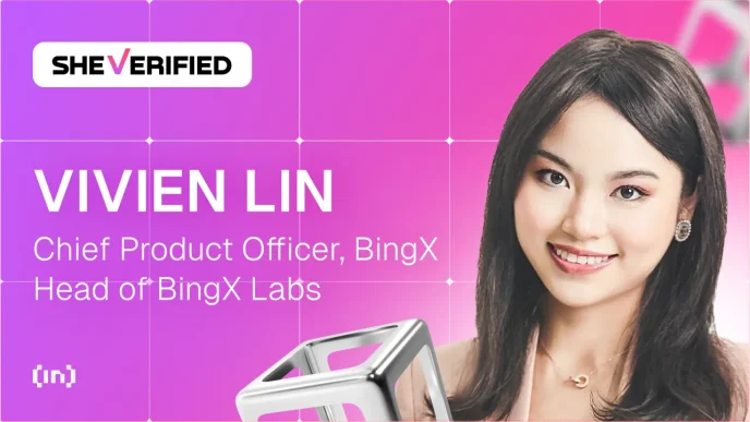 SheVerified: Vivien Lin, Chief Product Officer at BingX, on Shaping the Inclusive Future of Crypto Industry