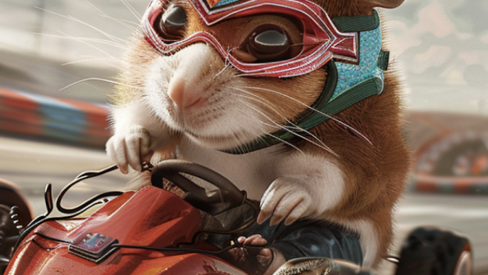 Crypto's Hamster Obsession Gets a New Fix: Betting on Rodent Car Races