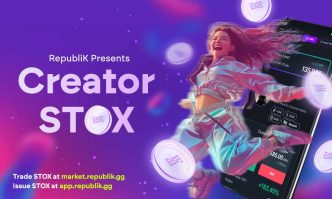 RepubliK Introduces STOX for Users to Trade Creator Value