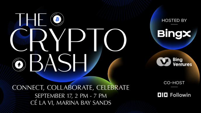 Bing Ventures to Present THE CRYPTO BASH at TOKEN2049 Singapore