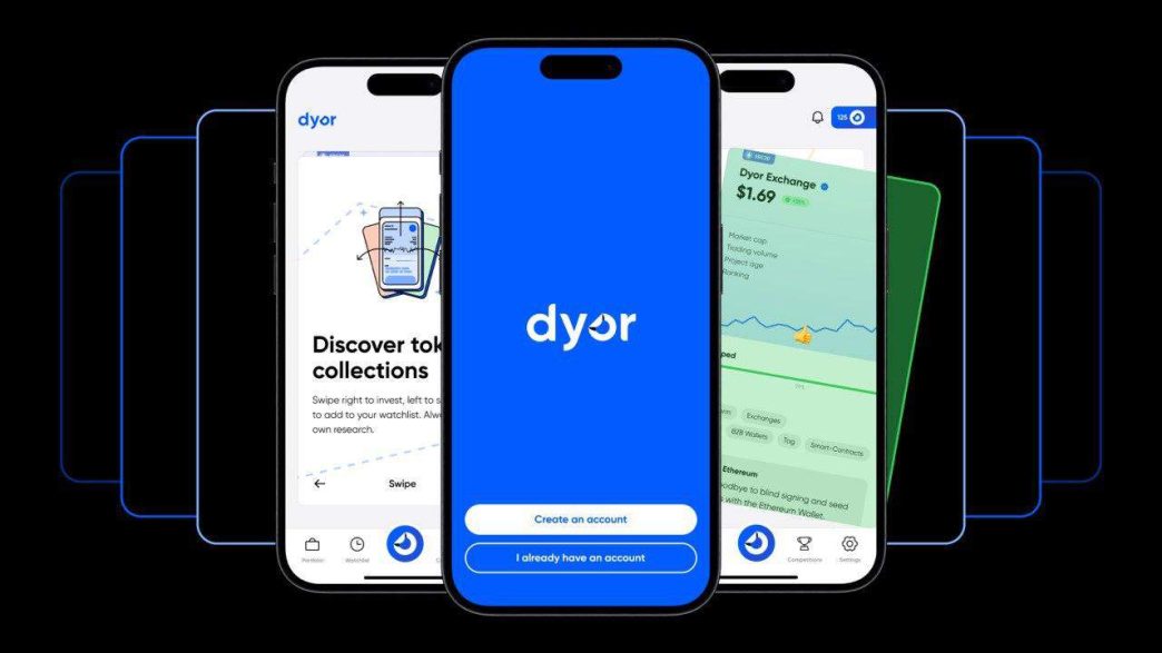 Dyor App launches New Token Collection Feature