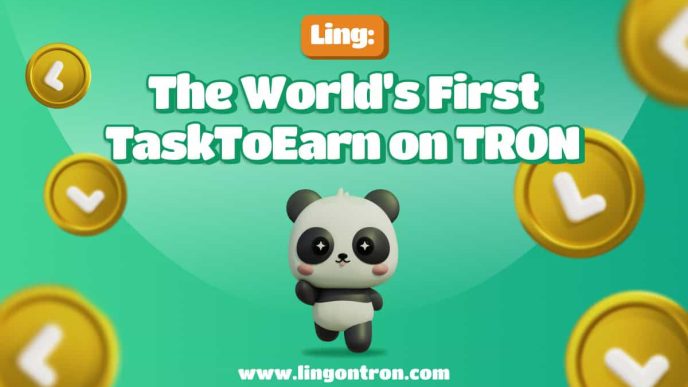 Panda Ling ($LING) Unveils TRON-Based Tap2Earn and Task2Earn Platform – Presale Event Announced