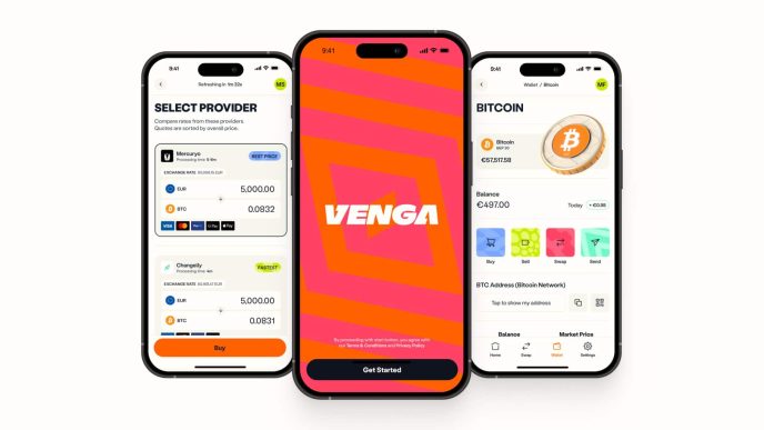 Venga Launches Its Crypto App to Make Blockchain Innovations Accessible to Millions