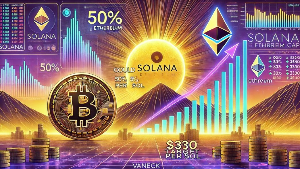 VanEck Predicts Solana Could Reach 50% Of Ethereum's Market Cap, Targeting $330 Per SOL