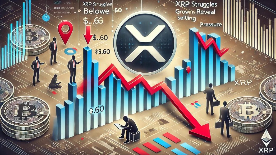 XRP Struggles Below $0.60 – Metrics Reveal Growing Selling Pressure