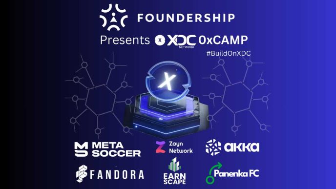 XinFin XDC Network and Foundership Inaugurate XDC 0xCamp Accelerator Program to Propel Global Web3 Startups