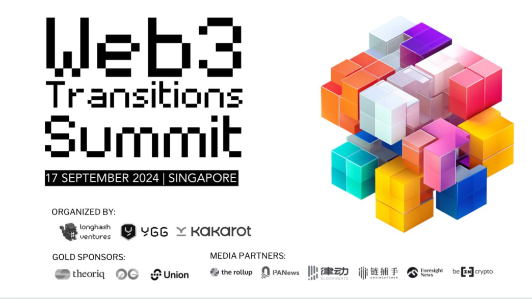 Vitalik Buterin to Keynote at Web3 Transitions Summit, Singapore