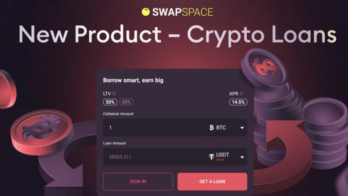 SwapSpace Introduces Crypto Loans – A Solution for Asset-Backed Borrowing