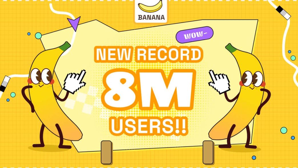 BANANA Sets New Records on the TON Blockchain