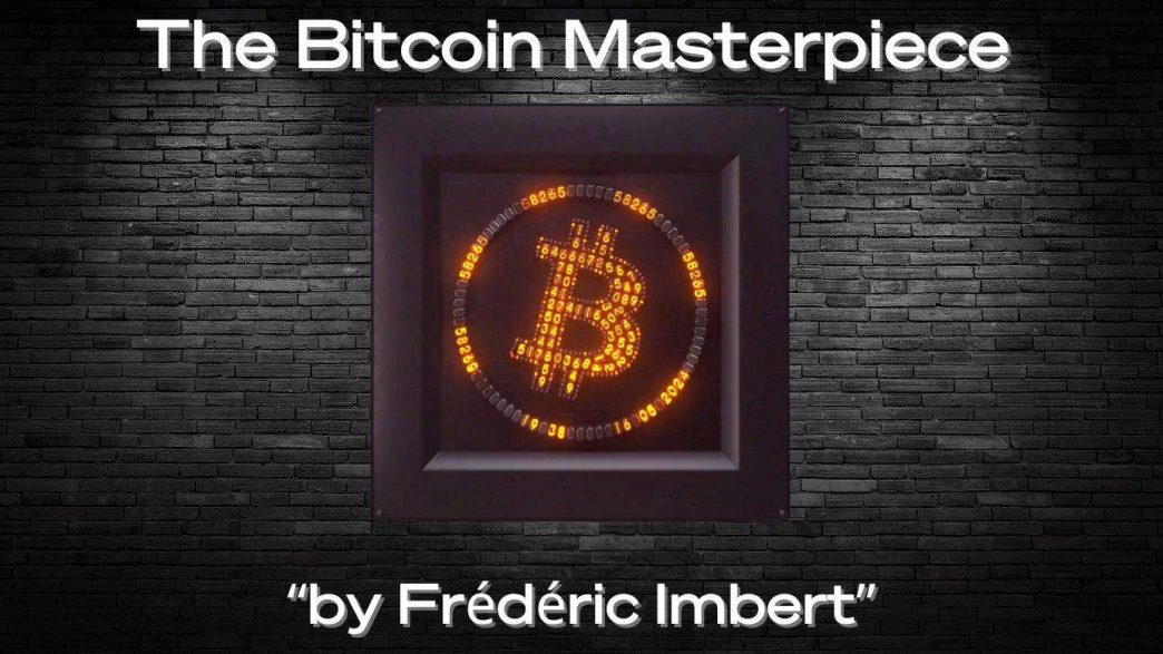 Frédéric Imbert Commemorates 15 Years of Bitcoin Through Art with The Bitcoin Masterpiece