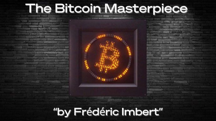 Frédéric Imbert Commemorates 15 Years of Bitcoin Through Art with The Bitcoin Masterpiece