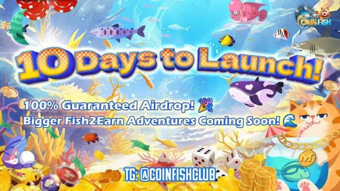 TON P2E Fishing Game CoinFish, Incubated by MEETLabs, Officially Launches on Oct 23rd