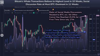 Bitcoin Whale Transaction Count