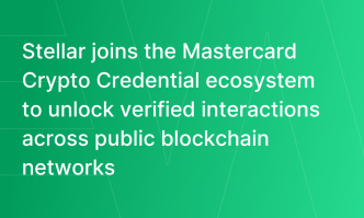 Stellar joins the Mastercard Crypto Credential ecosystem to unlock verified interactions across public blockchain networks