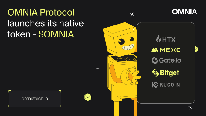 OMNIA Protocol is Launching its Native Token on Major Exchanges