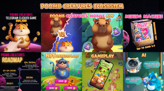 Comet Space Unveils Poomb Creatures: A Web2 + Web3 Game with Tap-to-Earn 2.0 and Physical Mining Toy