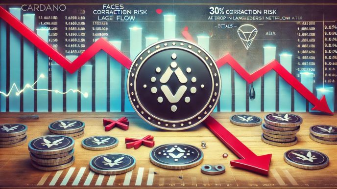 Cardano Faces 30% Correction Risk After Drop In Large Holders’ Netflow – Details