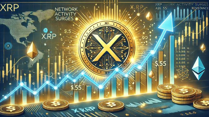 XRP Network Activity Surges As Price Seeks To Break $0.55 Resistance