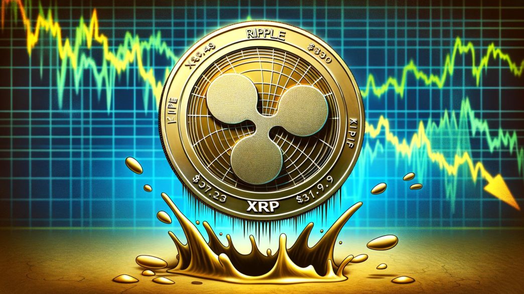 XRP Price Slips