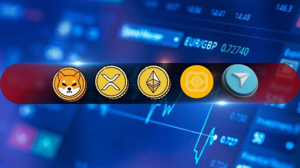 ETH, XRP, BNB, TON, and SHIB