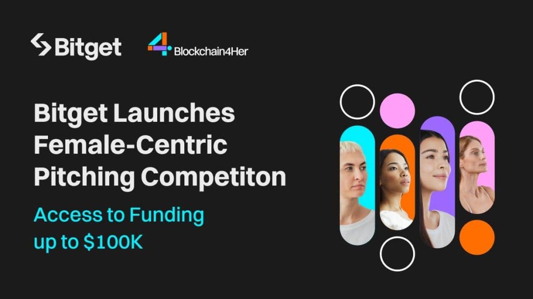 Bitget Launches Female-Centric Pitching Competition during DevCon 24' with Access Up to $100K Funding Opportunities