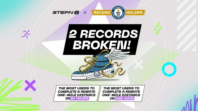 STEPN Apps Community broke TWO GUINNESS WORLD RECORDS™