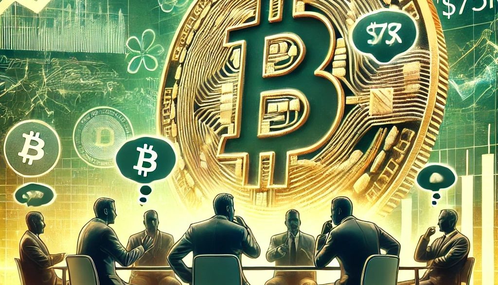 Analysts Debate Bitcoin Next Move As BTC Hits $75K All-Time High