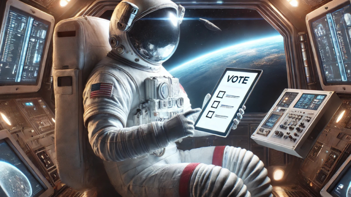 Here’s How US Astronauts Voted From Space