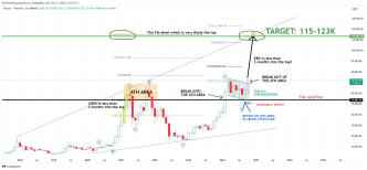 Bitcoin blow-off top scenario