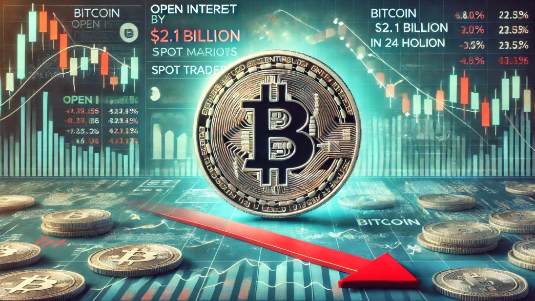 Bitcoin Open Interest Reduced By $2.1 Billion In 24 Hours – Time For Spot To Push The Price?