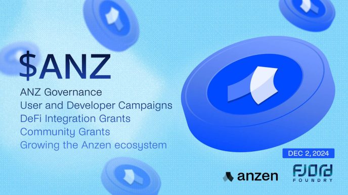 Anzen Announces TGE and Launchpad Sale on Base as TVL Reaches $92 Million