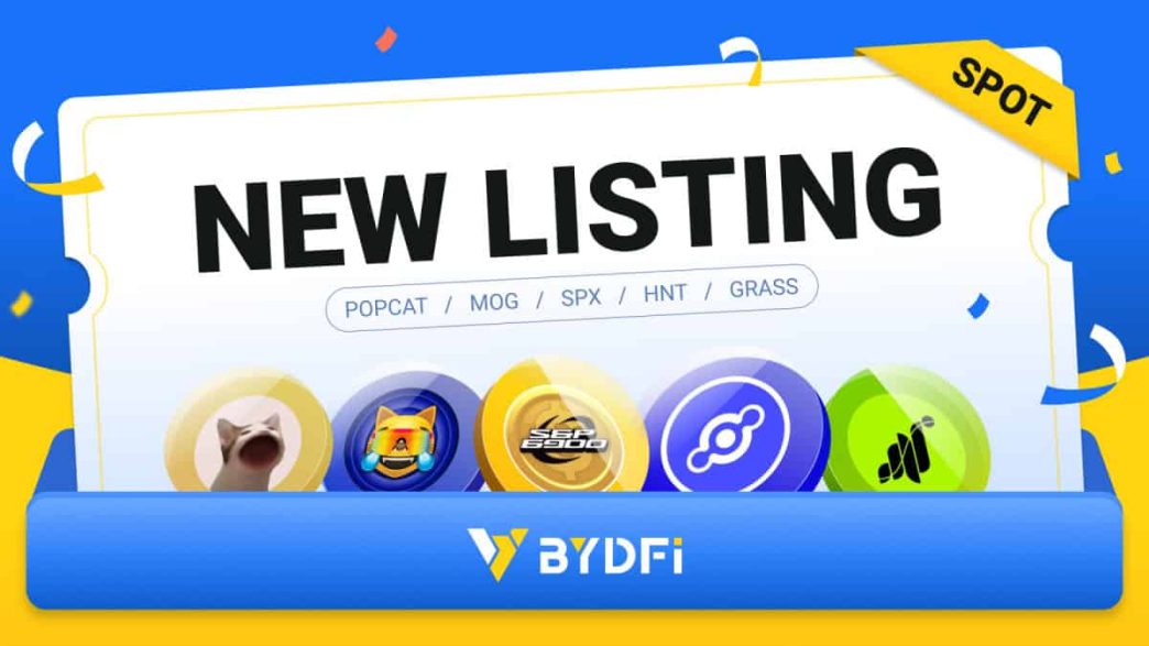 BYDFi New Listing GRASS Token for Spot Trading