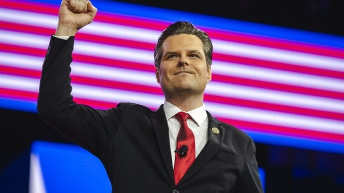 Trump Taps Bitcoin Fan Matt Gaetz for Attorney General