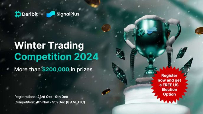 Deribit and SignalPlus Launch $200,000 Winter Trading Competition