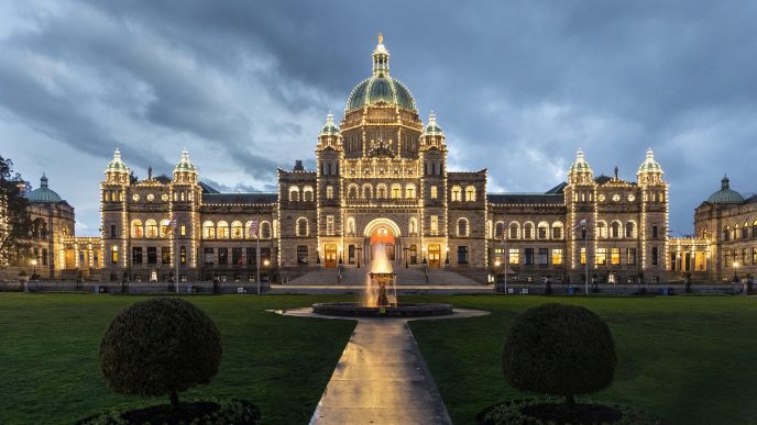 British Columbia's provincial legislature (Province of BC/Flickr)