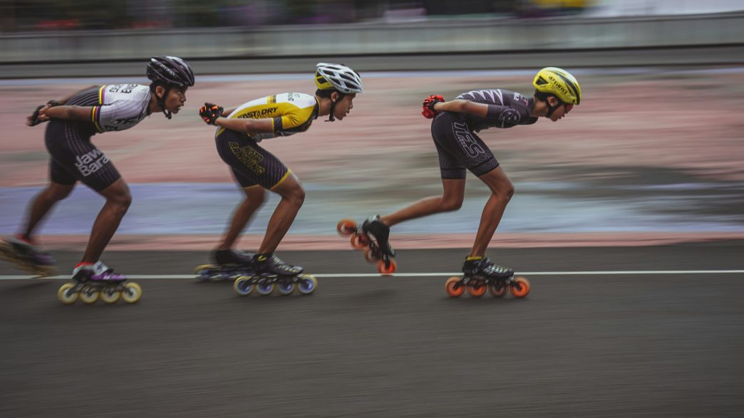 Rollar Blading Race