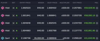 Trade makes $200k on XRP trade (Rollbit)