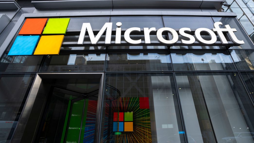 Microsoft shareholders voted against adding bitcoin to its company's treasury. (Photo by Craig T Fruchtman/Getty Images)