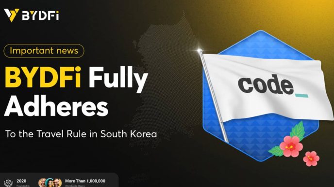 BYDFi Joins CODE VASP, Advancing Regulatory Efforts in Korea