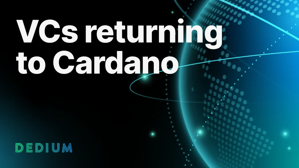 VCs Return to Cardano as Lunar Labs Capital Backs Dedium Network's