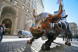 Wall Street bull