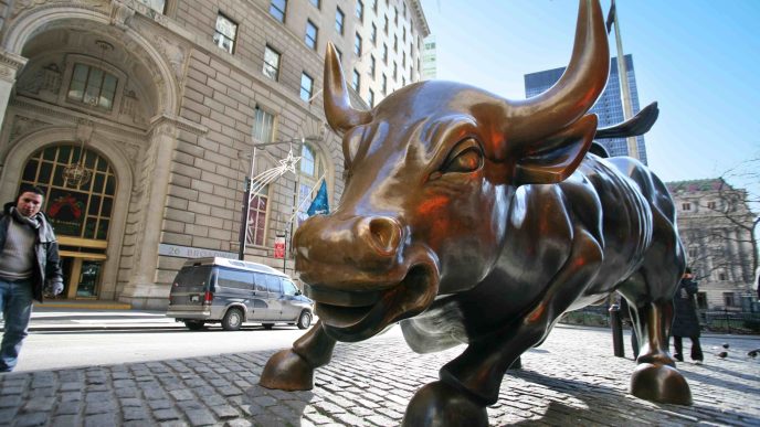 Wall Street bull