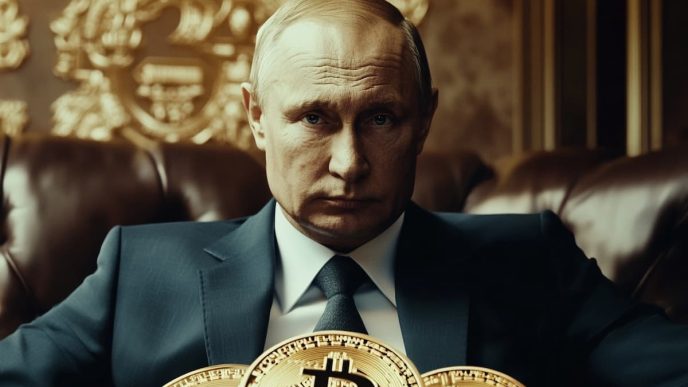 Putin with bitcoin