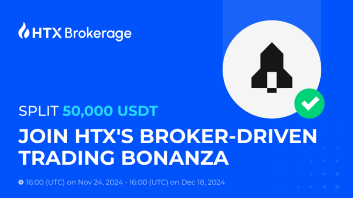 HTX Introduces Broker-Driven Trading Bonanza with a 50,000 USDT Price Pool to Celebrate Holiday Season