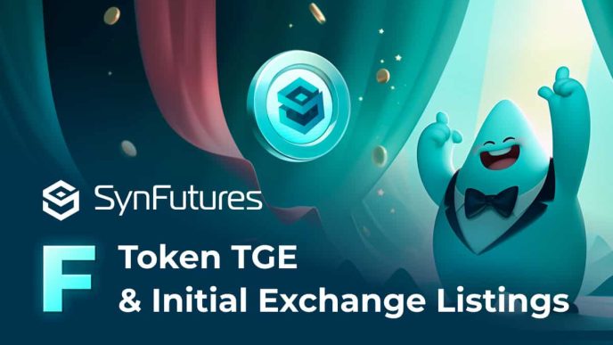 SynFutures Announces 'F' Token TGE and Plans for Full-Stack Onchain Financial Infrastructure